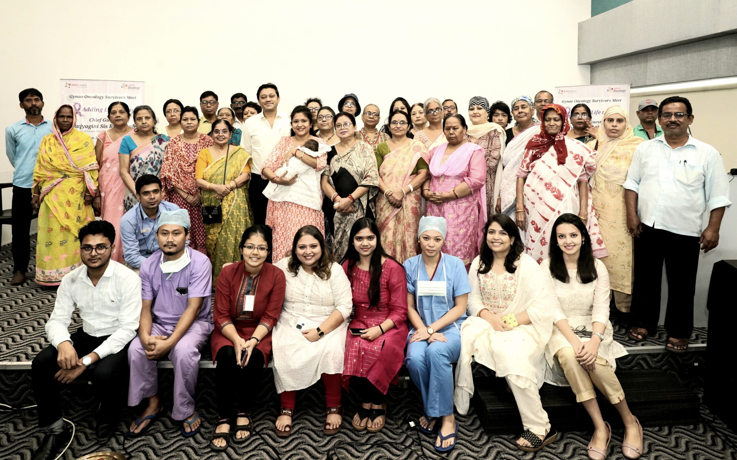 Medica Superspecialty Hospital celebrates the touching anecdotes of Gynecological Cancer survivors….