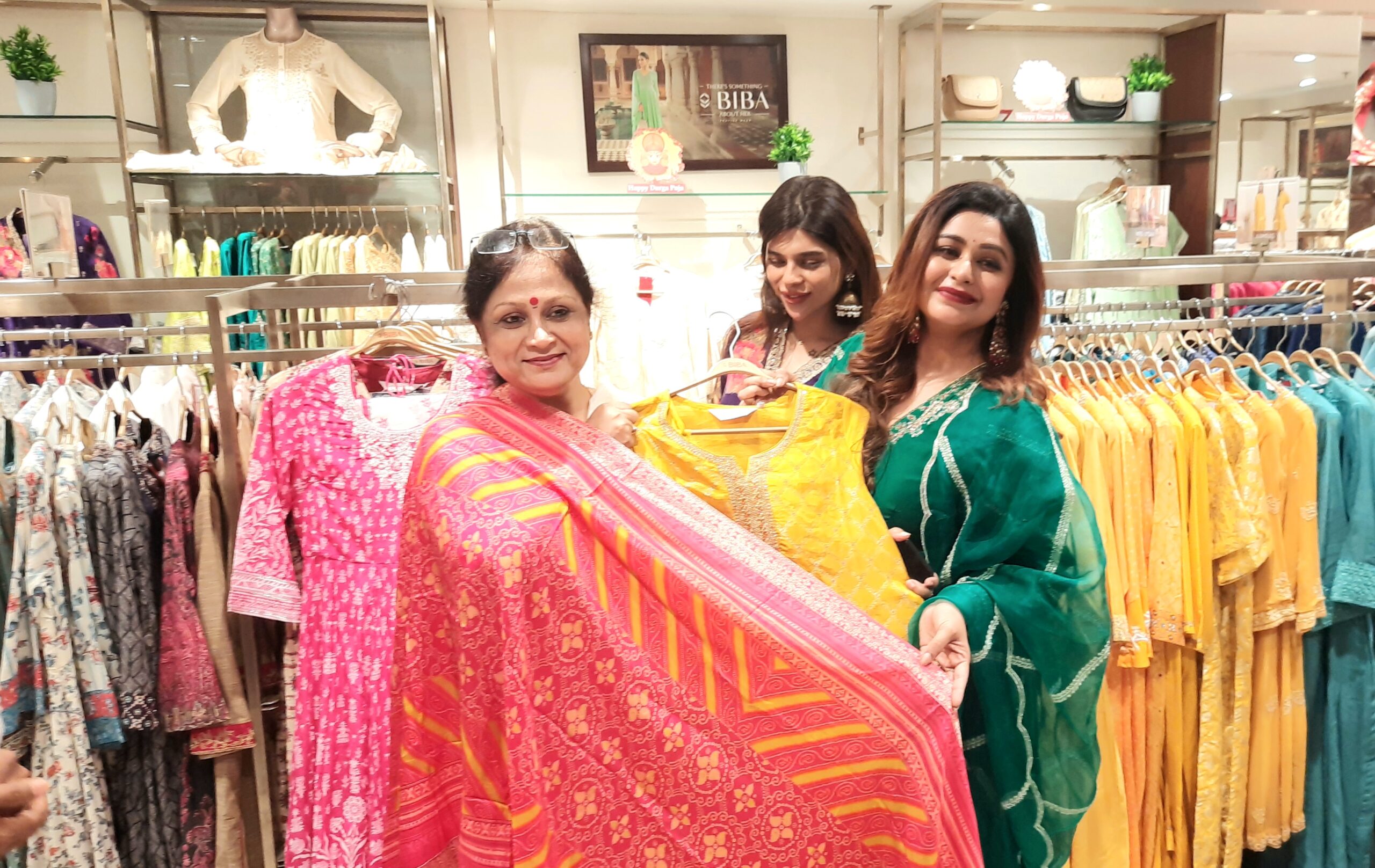 BIBA Celebrates Durga Puja with Ritabhari Chakraborty and a Stunning New Collection…..