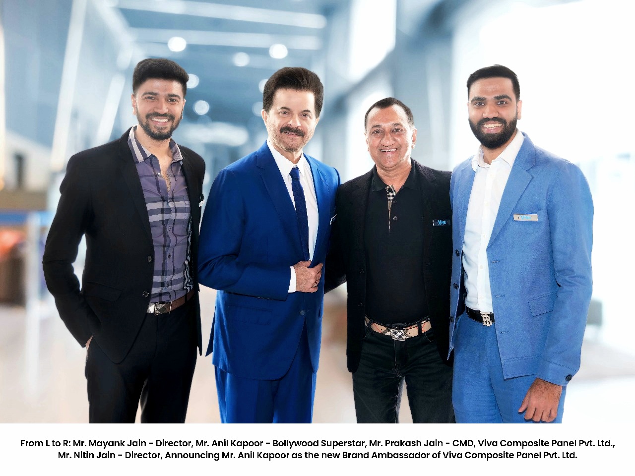 Viva ACP Appoints Superstar Anil Kapoor as Brand Ambassador, Marking a New Era in Cladding Innovation….