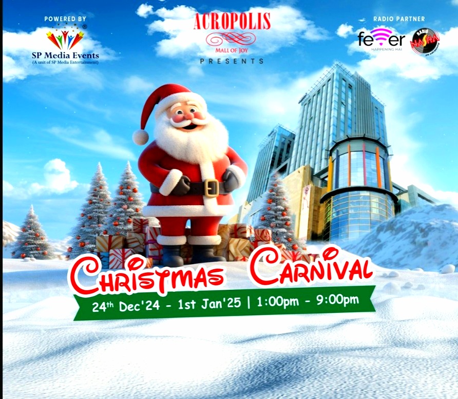 Acropolis Mall Unveils Grand Christmas Carnival: A Spectacular Celebration of Fun and Festivities!….