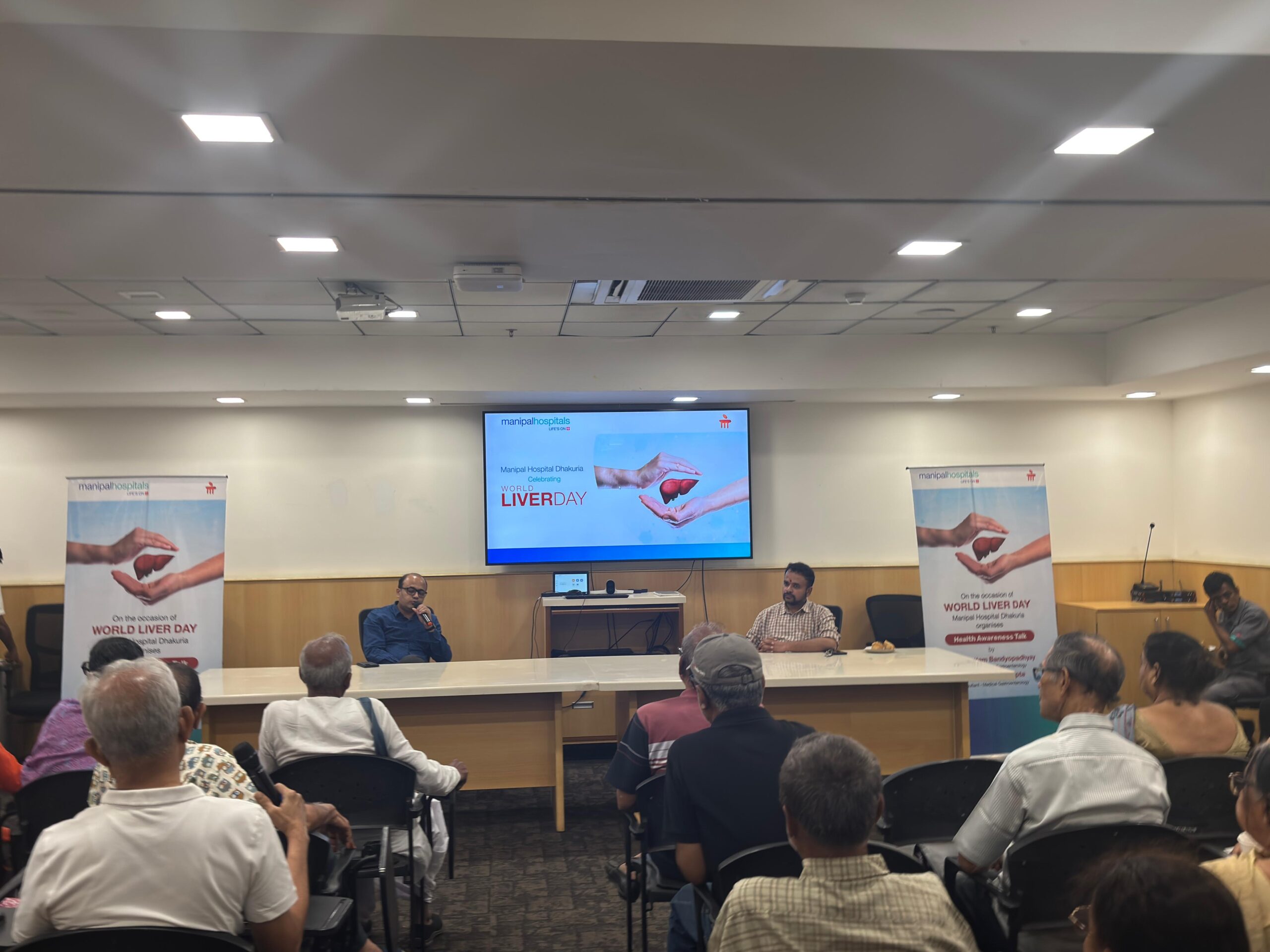 Manipal Hospital Dhakuria organized Health Awareness Talk on the eve of World Liver Day…